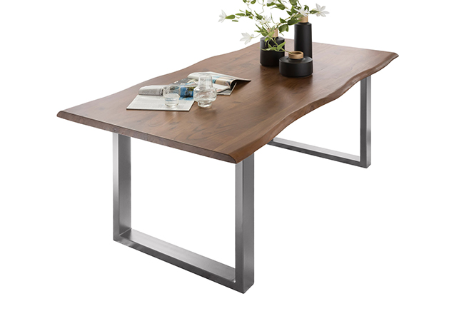 Baumkantentische Massivholz Tisch Tipps zur Pflege | SalesFever Design Wohnideen